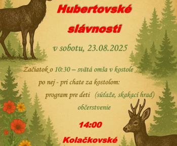 Hubertovské slávnosti 08/2025