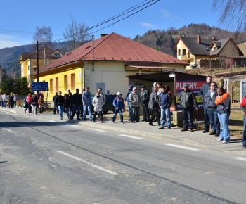 Slávnostné poklopanie základného kameňa mostu