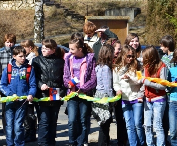 Slávnostné poklopanie základného kameňa mostu