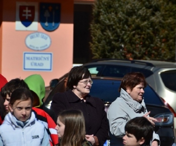 Slávnostné poklopanie základného kameňa mostu