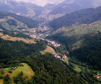 Letecké zábery obce