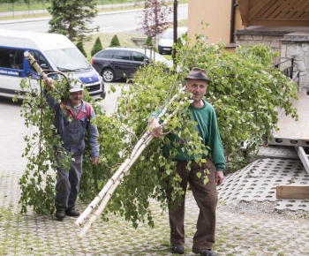 Kostol - rekonštrukcia strechy 2020 - pokračovanie