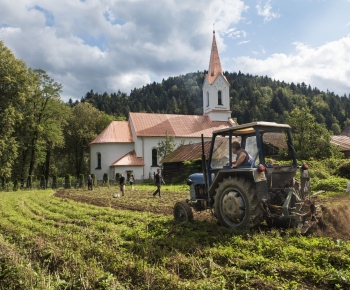 Kostol - rekonštrukcia strechy 2020 - pokračovanie